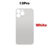 For iPhone 13 Mini Pro Max Big Camera Hole Phone Back Glass Battery Cover Rear Glass Panel Housing Chassis Add 3M Adhesive