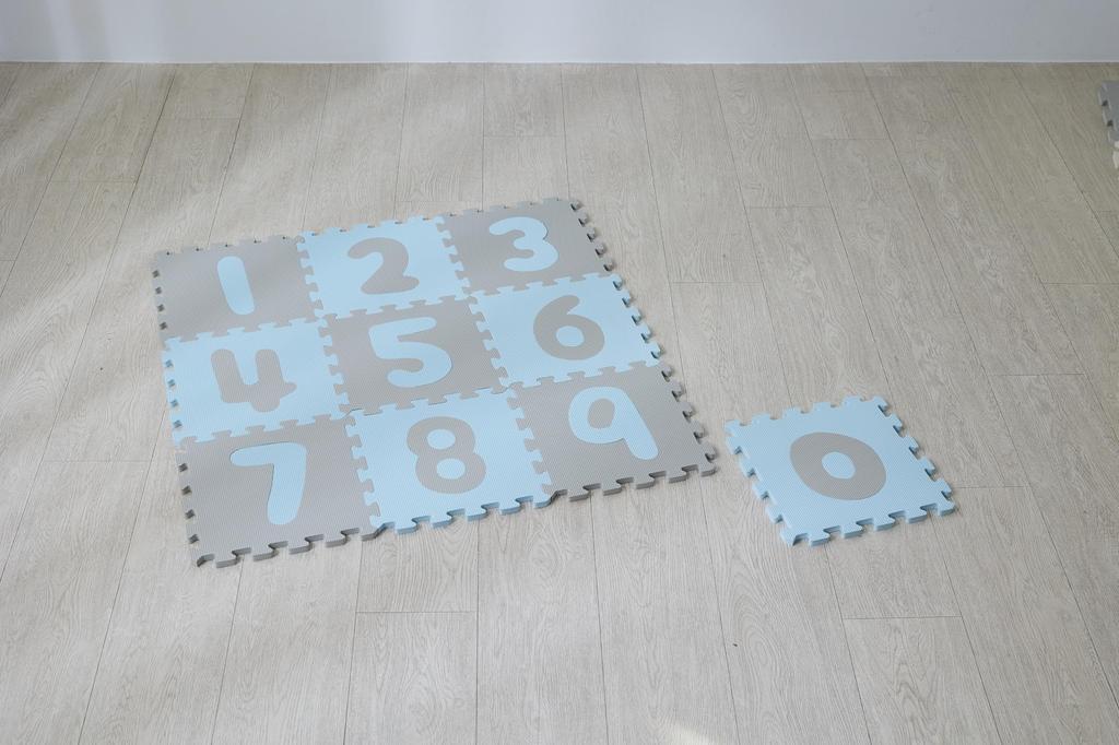 Otake Sangyo Puzzle Kuchnia Strefa Mokra EVA Niebieski Zestaw 10 Puzzle Mata, Mata, Mata, Mata, Dzieci, Niemowlę, Dzieci, 32x32x1,3cm, Mata,