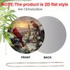 2D Flat Aluminium Cardinal Christmas Sign - Warm Winter Figurine Ornaments - Ideal for Front Door, Wall, Porch, Window Decor - Ideal Christmas Gift