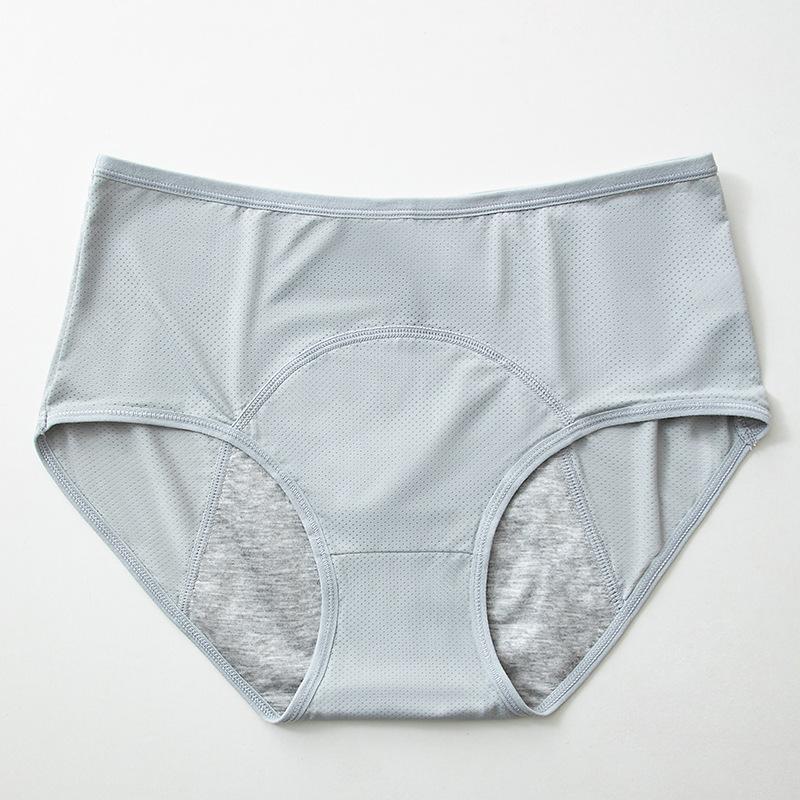 Women's Summer Thin New Ice Silk Period Leak Proof Physiological Underwear