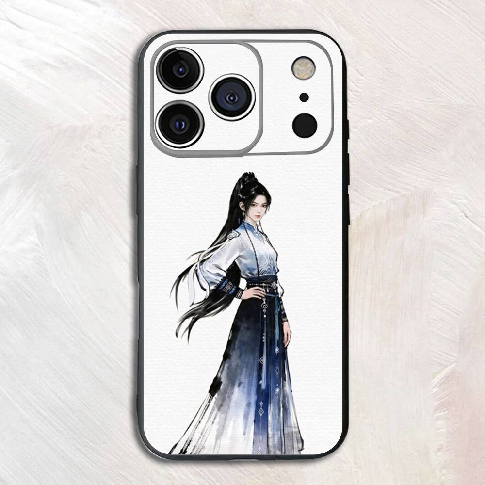

Силиконовый мягкий чехол для телефона S-Sword Comes Anime для iPhone 17, 16, 15, 14, 13, 12 Pro Max Plus X XR SE iPhone15promax