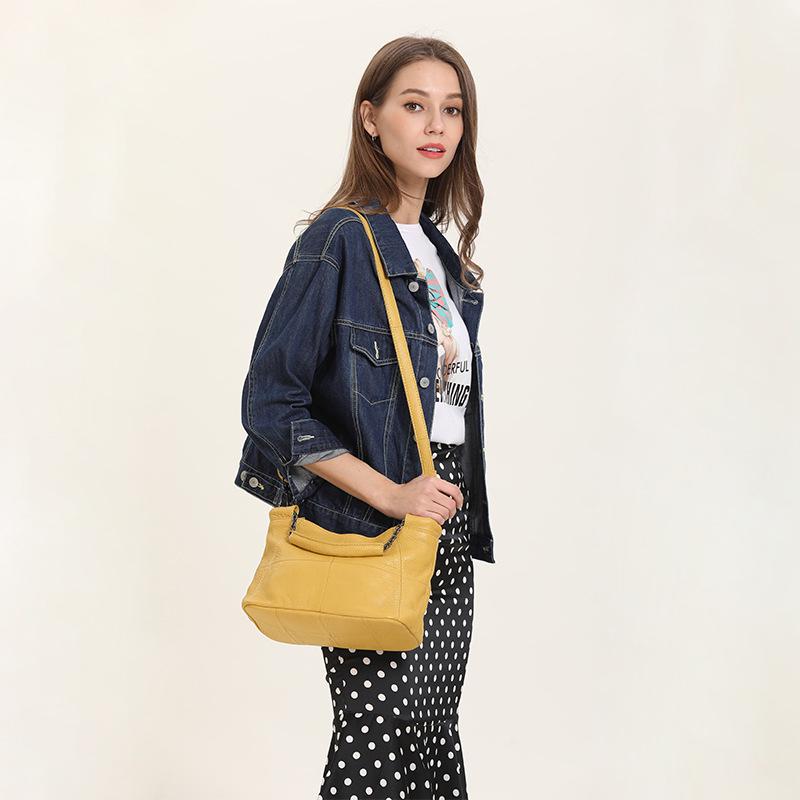 Echtleder-Handtaschen für Damen, Umhängetaschen, Damen-Umhängetasche, modische Tragetasche