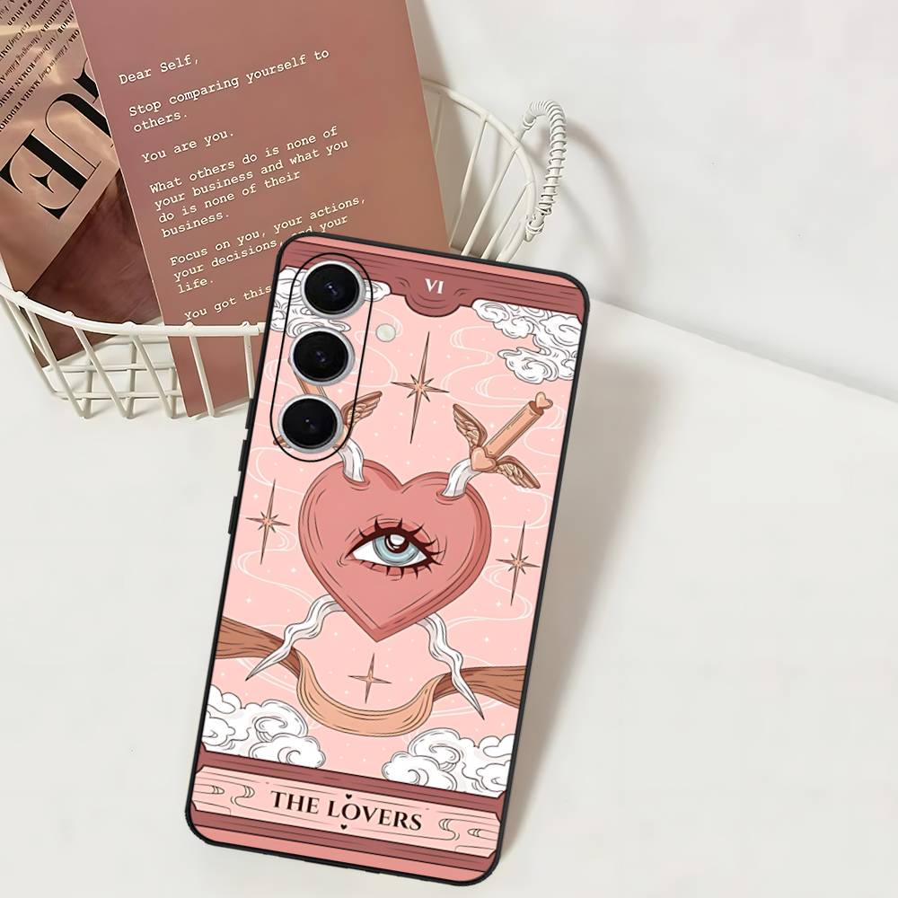 

Divination Tools T-tarot Cards Phone Case For Samsung S 24 Fe 25 Ultra Plus 20 Lite 21 30 22 23 24 22 Ultra 5G Fundas Samsung S20 Plus 5G