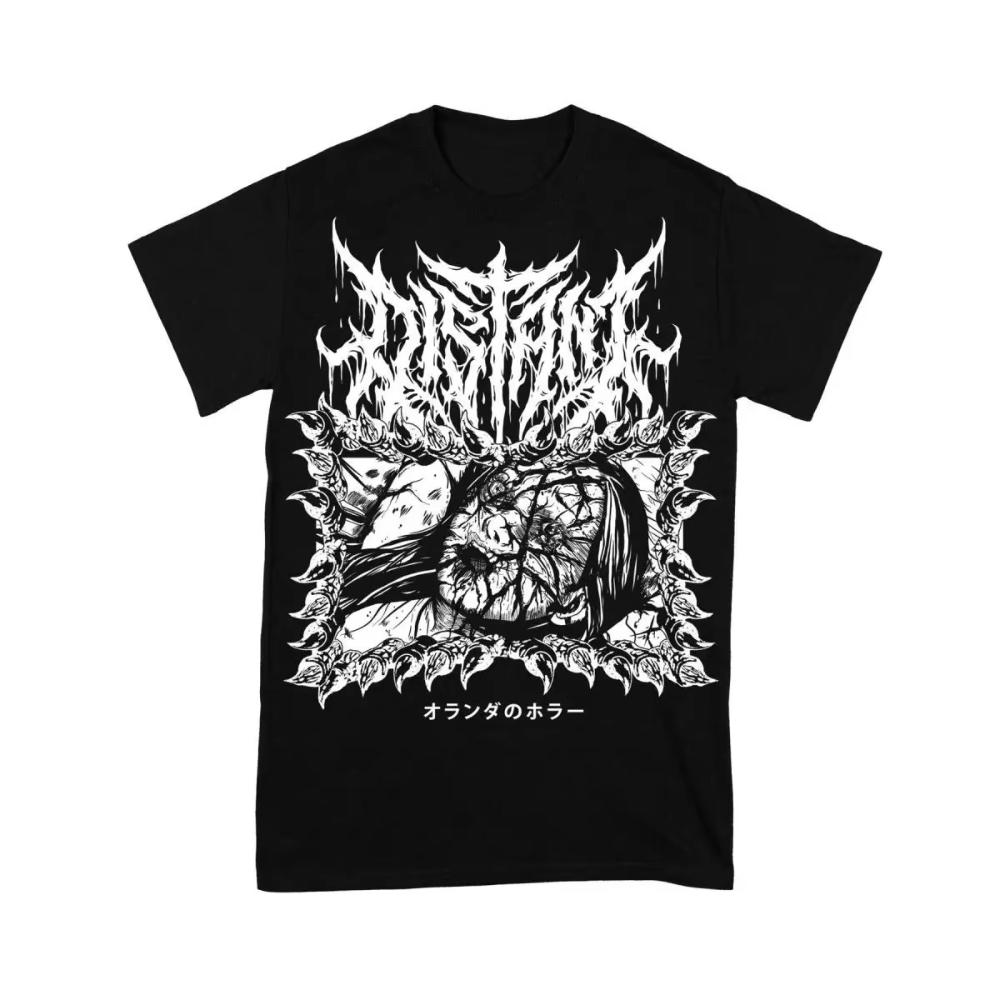 

Exclusive DISTANT European Slow Beat Dead Core Band Deathcore Rock Cotton T-shirt DUCTH Men Women Summer Cotton Short Sleeves M