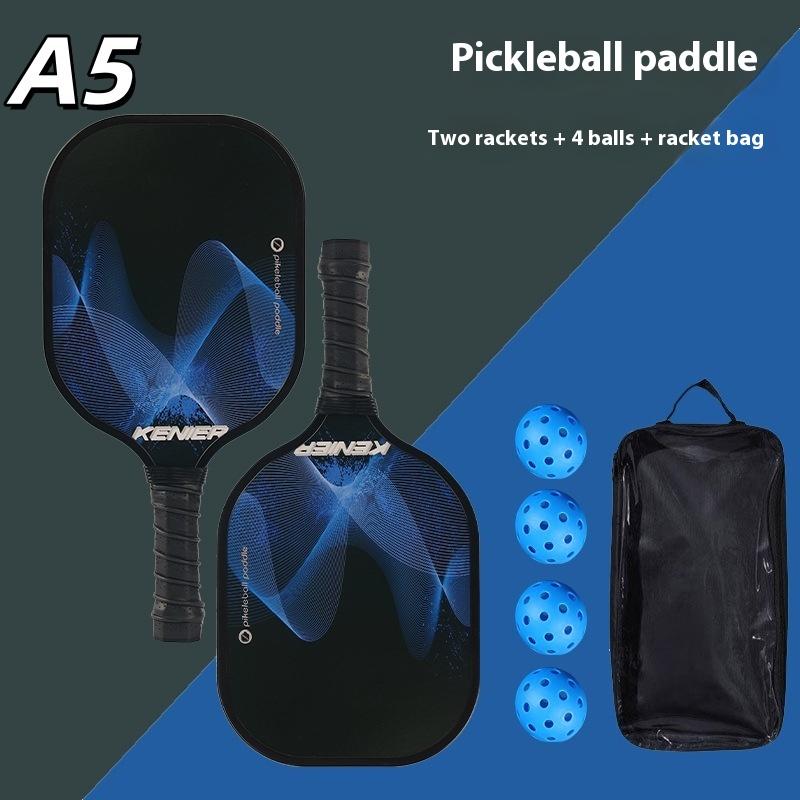 

Профессиональный набор для пиклбола 2 игрока Деревянные ракетки 4 мяча Ракетки для пиклбола Наборы мячей Портативная сумка