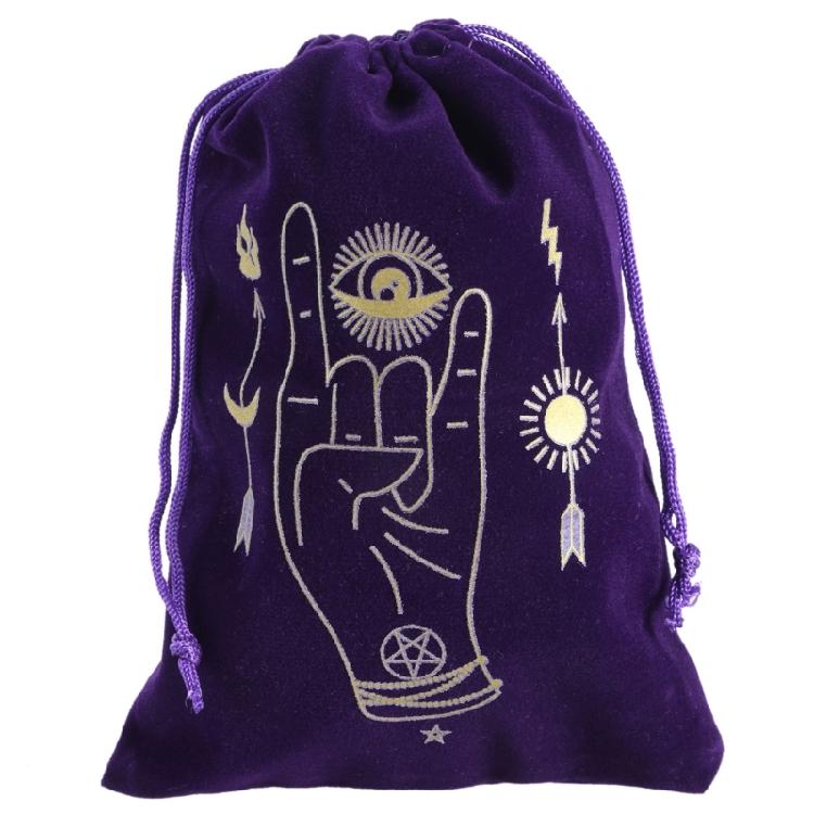 Würfel Zugbeutel Schmuckbeutel Organizer Tarot Orakelkarten Aufbewahrungstasche Reise Geschenktasche Hexerei Zubehör