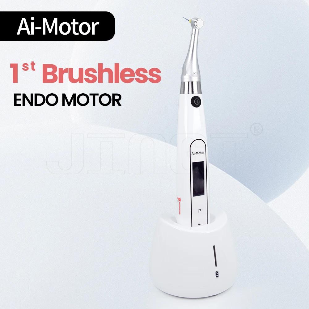 

Ai-Motor 6:1 contra angle Dental Endo Motor Wireless Root Canal Treatment Instrument Motor Brushless Therapy Endodontico Machine