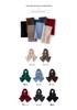 Unisex Thick Cashmere Knitted Scarf - Warm, Long, and Versatile Gift for Autumn-Winter