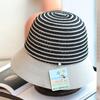 Hollow Striped Top Small Standard Bucket Hat Spring and Summer Breathable Travel Simple Casual Sunscreen Basin Hat Women