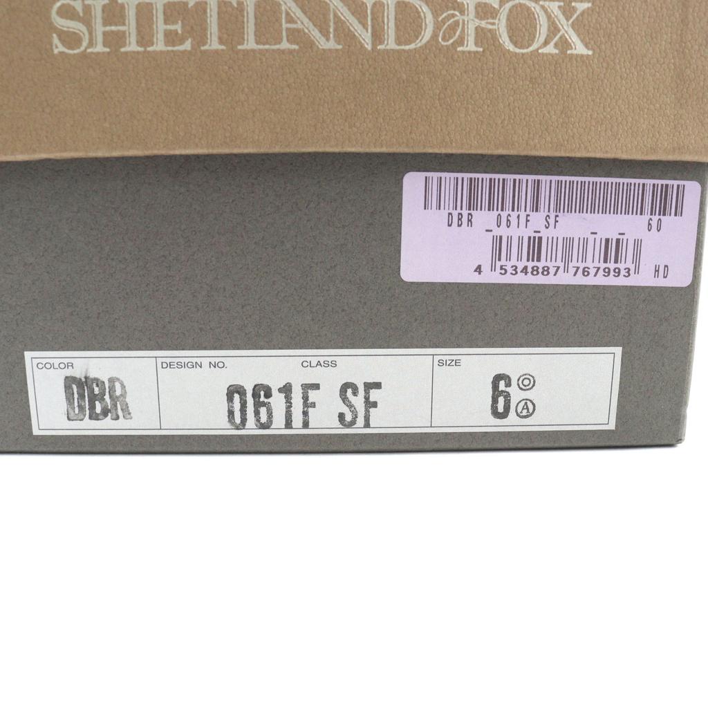 Great SHETLANDFOX Leather Shoes Cap Toe Business Shoes Bordeaux Leather Men 6 Used