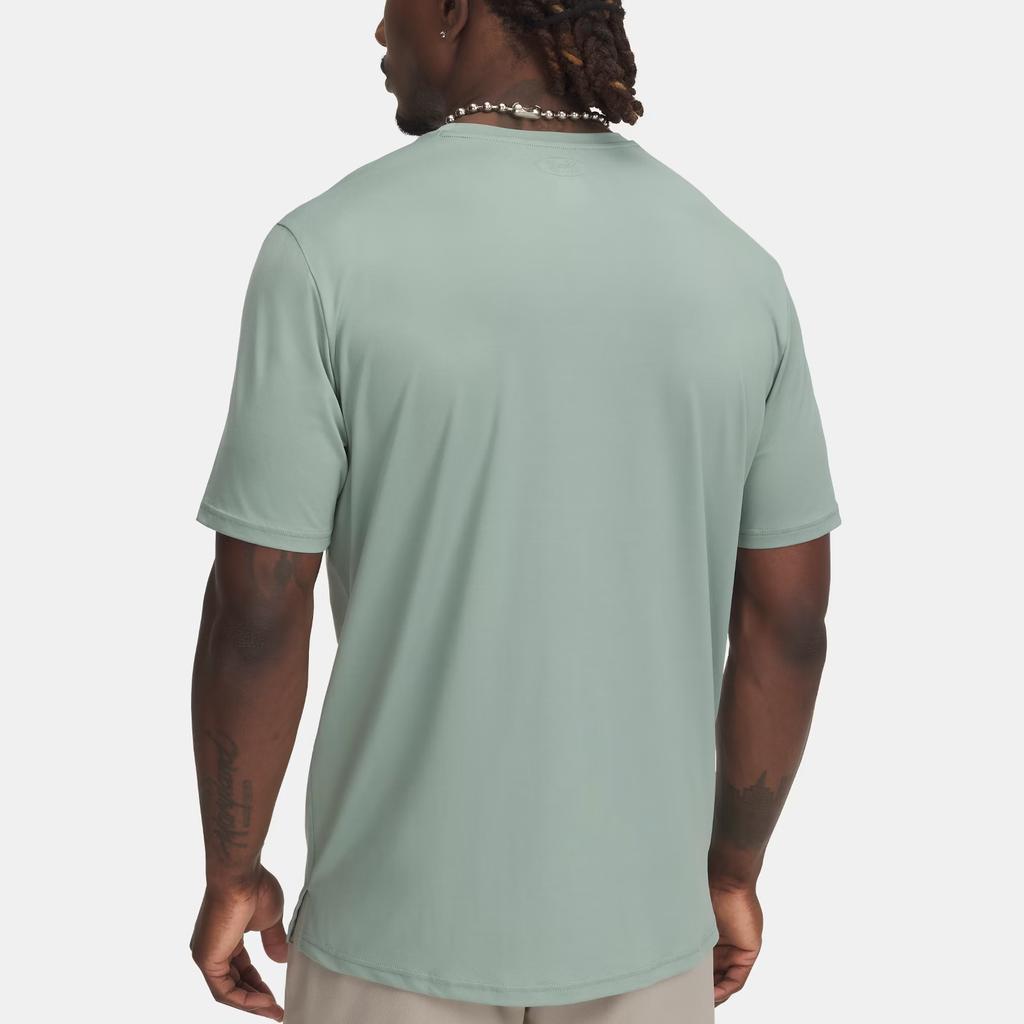 Under Armour Vanish Ss25 Logo Training Short Sleeve T-Shirt Men Tops Lime-Green 1383973-348