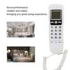 KX T888CID Caller ID Display Home Office Telephone (UK Telephone Line with Random Color)(White )