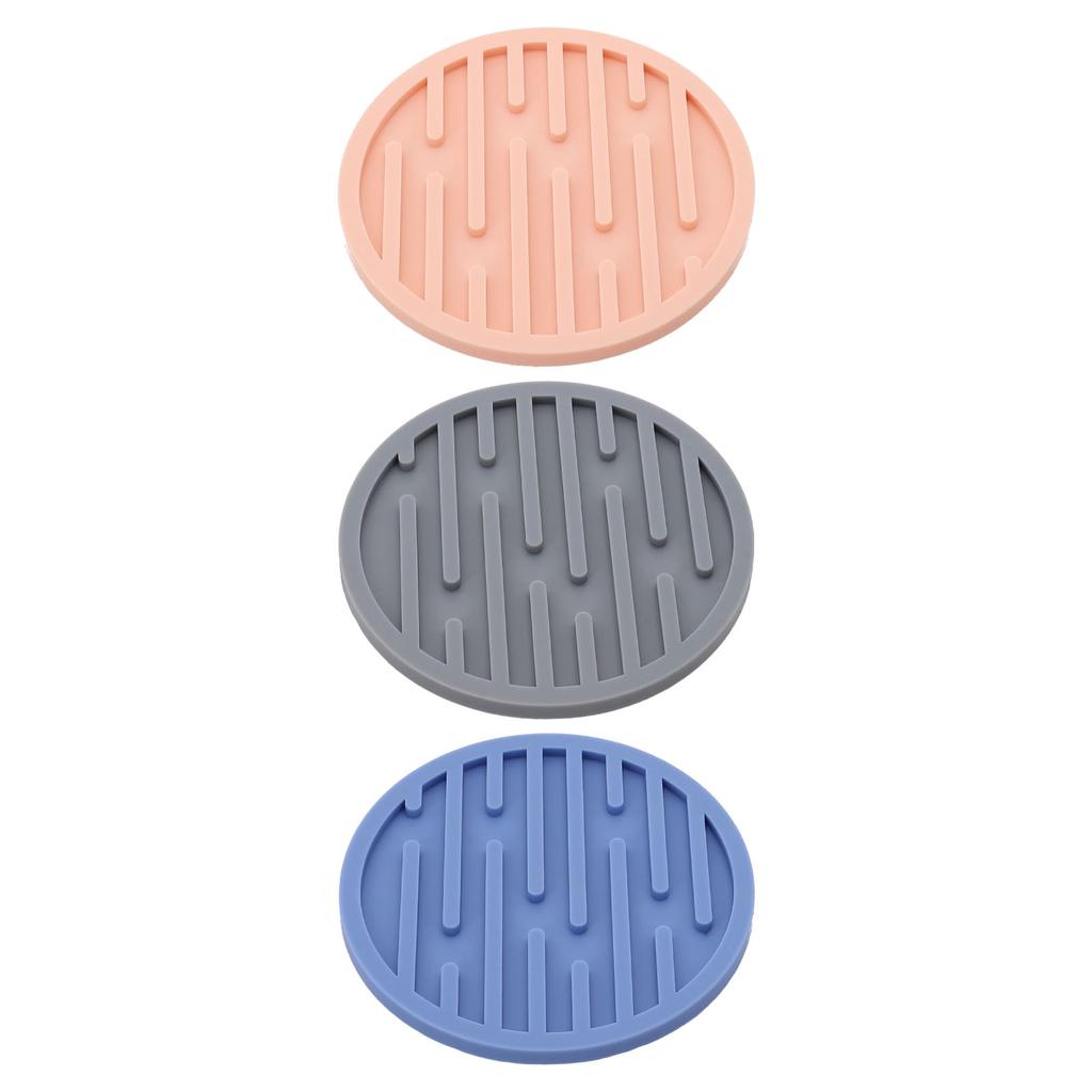 Brightness Non Slip Silent Yellow Silicone Avoid Accidental Spills Dishwasher Safe Easy To Clean Effective Water Drainage