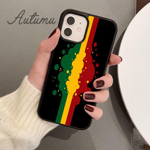 

Jamaican Flag Phone Case for iPhone 17 Air 15 16 11 12 13 14 Pro Max Plus Cover coque Fundas Shell iPhone 13