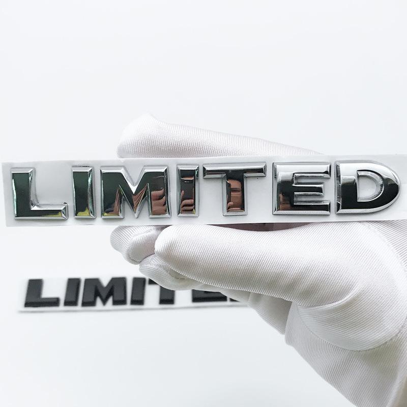 Pegatinas Insignia Metálica 3D para Maletero de Coche Para Jeep 4X4 Limited Letras Emblema Logo Grand Cherokee Overland Compass Wrangler Accesorios