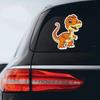 Cute Cartoon Dinosaur Car Motorcycle Electric Vehicle Decoration Stickers Waterproof Fridge Laptop Decals HE65
