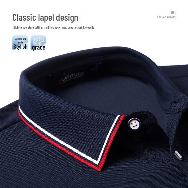 Montagut Men's Breathable Mesh Pique Polo Shirt