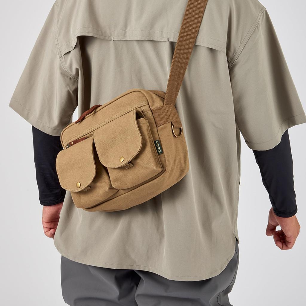 Rivalley RV Stream Shoulder Bag Medium Tan 5440