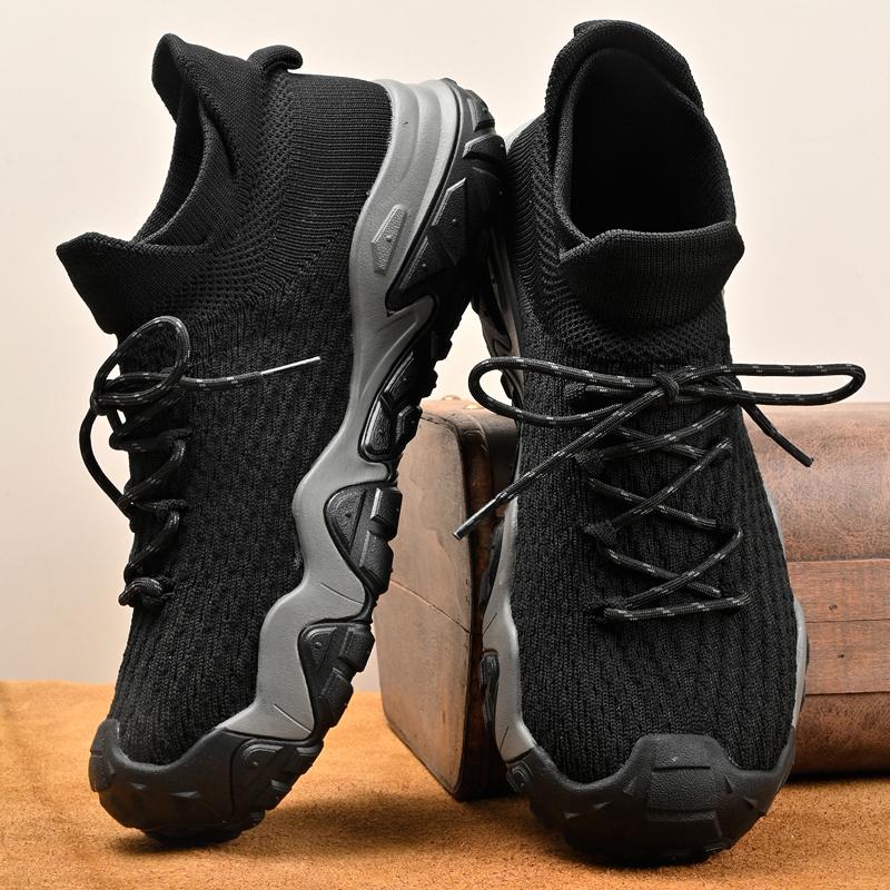 Fashion New Breathable Men Casual Shoes New Fashion Sneakers for Man Light Mesh Shoes Outdoor Walking Shoes Summer Male Treking Footwear