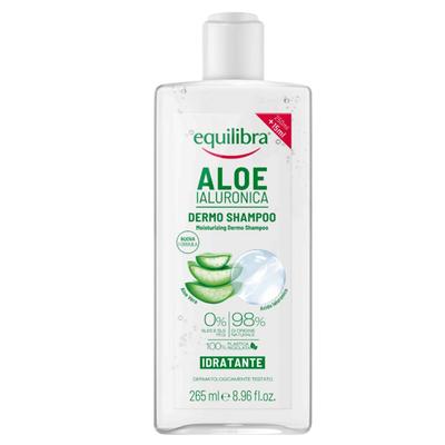 Equilibra Champú Hidratante de Aloe con Aloe - Para Todo Tipo de Cabello 265ml