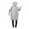 Erwachsene Männer Roboter Kostüm Halloween Damen Lustige Schwamm Roboter Cosplay im Angebot