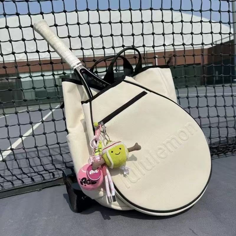 Tennis bag multifunctional portable sports bag19L Large-capacity canvas bag for men and women, outdoor sports backpack
