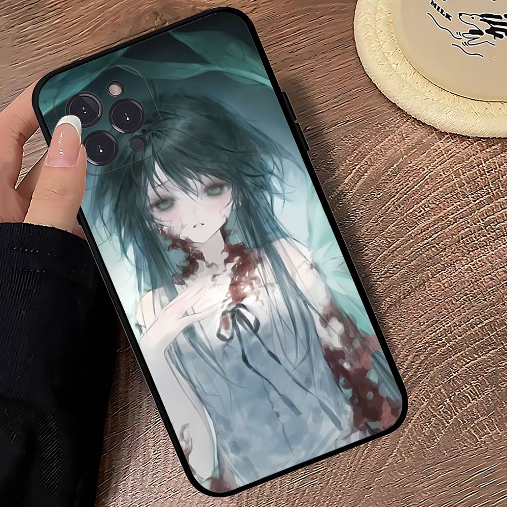 The Song Of Saya Horror Game Phone Case For IPhone 17 16 14 15 13 12 11 Pro Max Plus Silicone Soft Cover