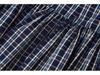 PB&ZA Women's Autumn European Style Plaid Midi Skirt with Belt