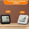 LCD Electronic Clock Timer With Temperature Humidity Display 2 Alarms Countdown Alarm Clock Digital LED Clock For Bedroom Office