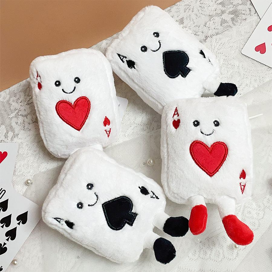 Cartoon Poker Plush Doll Fun Simulation Poker Doll Video Game City Catching Doll Children's Toy Gifts
