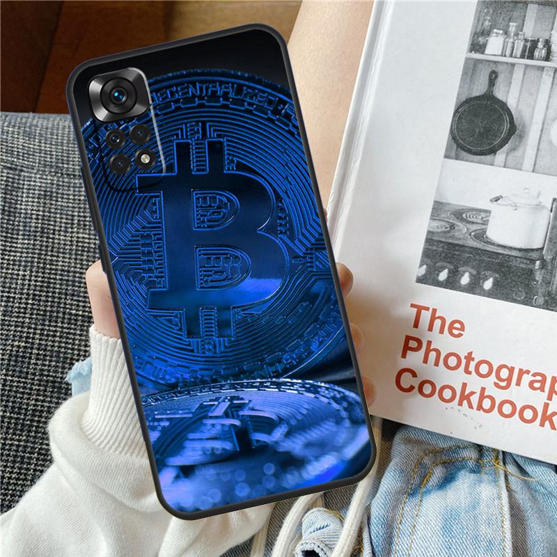 Bitcoin Phone Case For Xiaomi Redmi Note 12 12S 12C 13C 10 10C 10A 9 9C 10S 11S 11 Pro Soft Cover