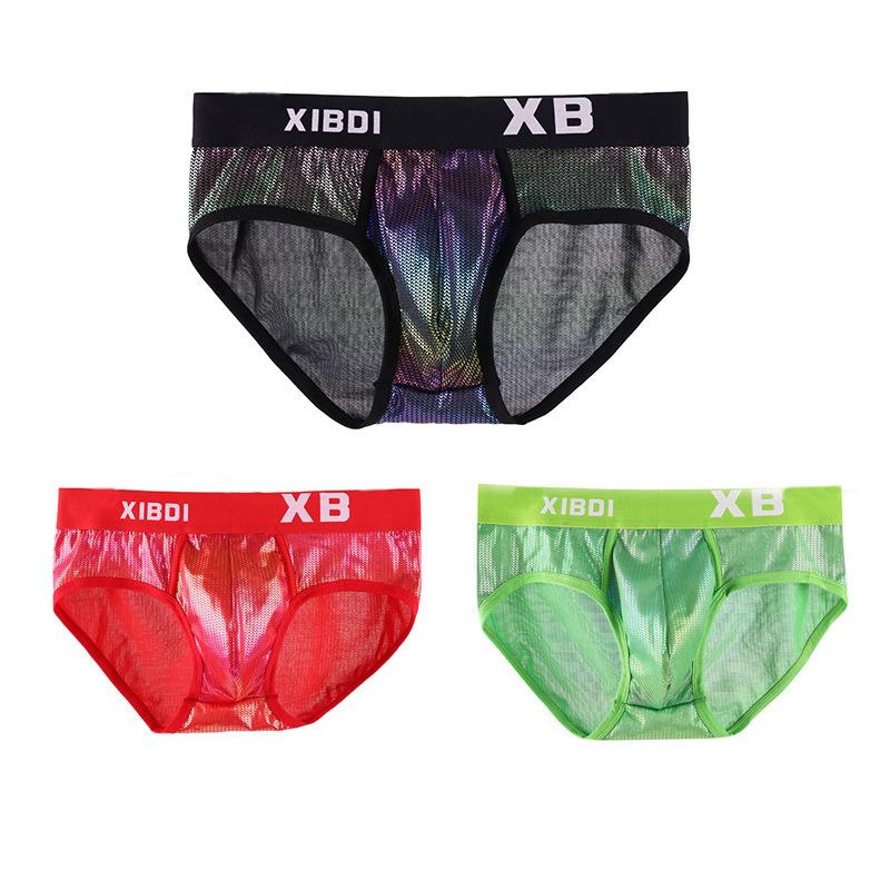 Ανδρικά Σέξι Τριγωνικά Εσώρουχα Εξατομικευμένα Σορτς Ανδρικά Εσώρουχα που Αναπνέουν