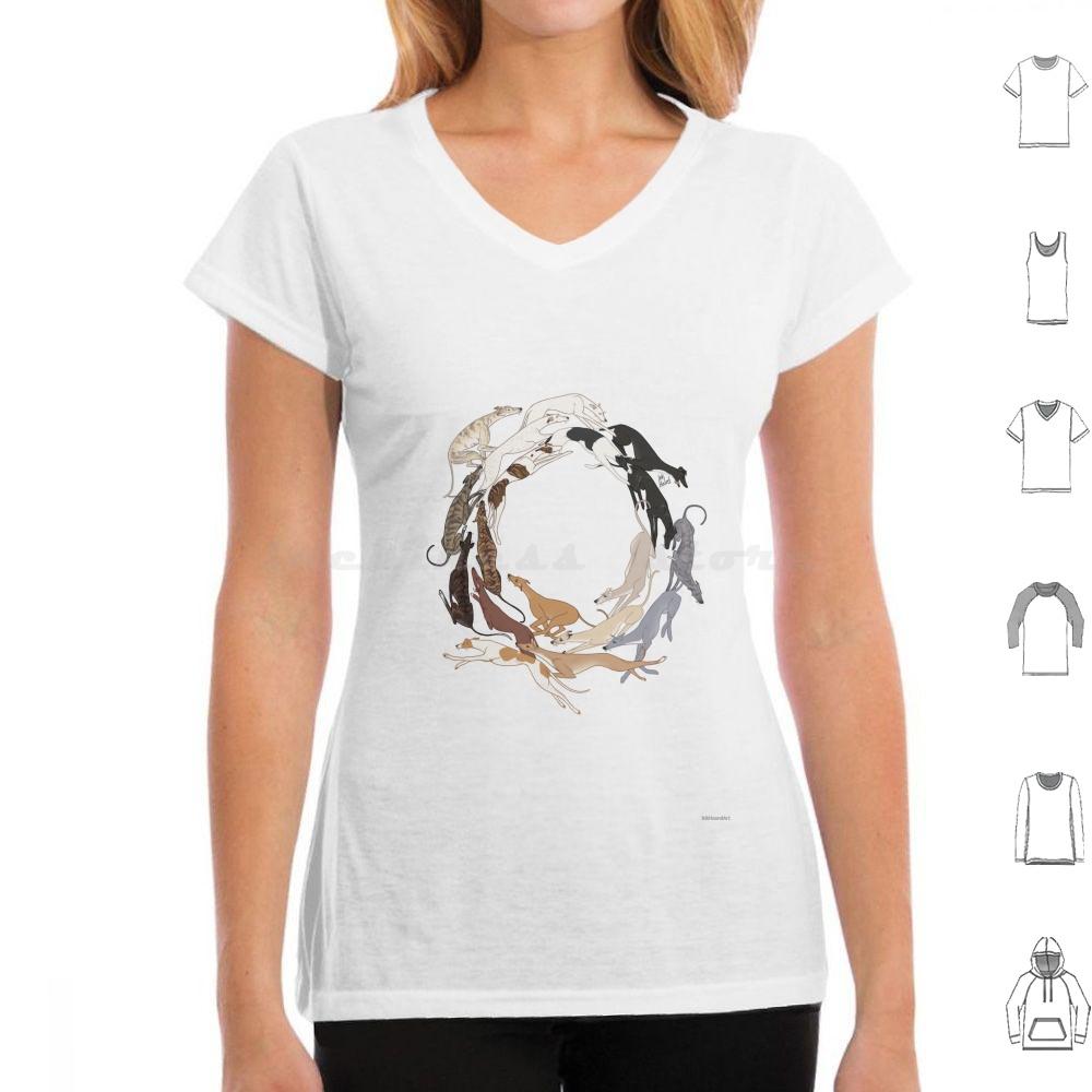 The Greyt Hound Romp T Shirt 6xl Cotton Cool Tee Greyhound Hound Sighthound Galgo Lurcher Whippet Italian Greyhound Dog Brindle