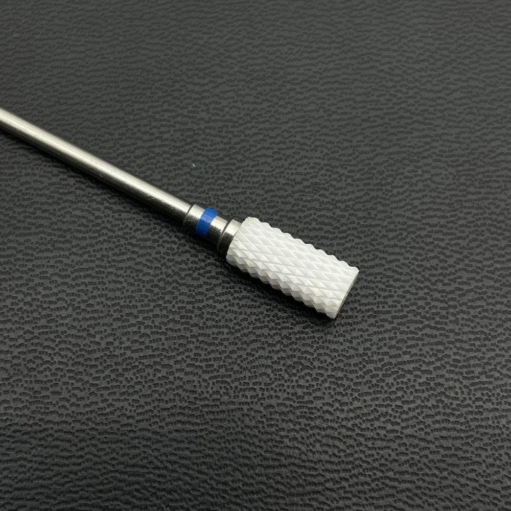 1Pc White Ceremic Nail Drill Bits Ceramic Cuticle Clean Bur Rotary Milling Cutters for Manicure Pedicure Dental Polishing Burs