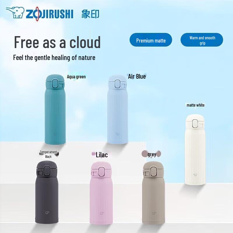 Термокружка Zojirushi SM-WS48 480 мл из нержавеющей стали с вакуумной изоляцией