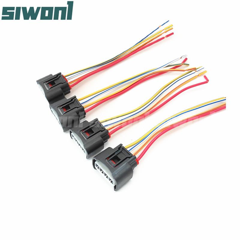 2/4PCS Ignition Coil Connector Plug For Toyota Corolla Avensis Rav4 Matrix Prius Scion XD Hybrid 2ZR 3ZR 90919-02252 90919-02258