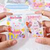 Card Brick Thickened Magnetic Suction Place Photos Gradient Colors Oblong Shape DIY Pictures Transparent See-through Photo Ornament Students Gift