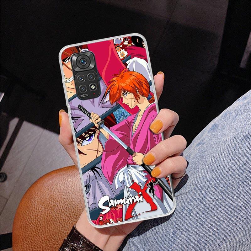 Rurouni Kenshin Anime Handyhülle Für Xiaomi Redmi Note 15 14 13 12S 12 11 Pro Plus 14S 11S 11E 10 10S 11T 5G Personalisierte Hülle