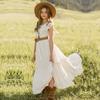 2023 Summer Girl Princess Dress Barne Blondekjole