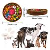 Hund & Katze Puzzle Schnüffelmatte Slow Feeder: Dekompressionsnapf für kleine, mittlere und große Haustiere