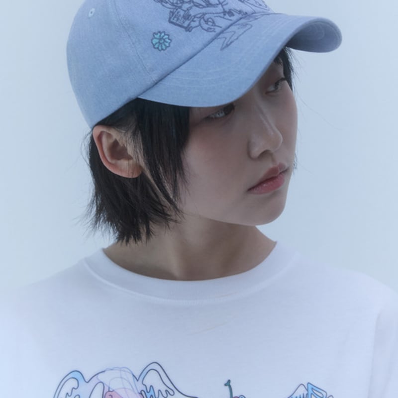 

KIRSH KIRSH X SUNONEBIRD Вышитая бейсболка [Небо] 00F