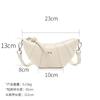 Women's bag shoulder bag new leather women's bag croissant bag fashion versatile messenger bag women