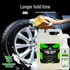 Tire Shine & Protection Wax: Durable Blackening, Anti-Aging Coating for Enhanced Glaze and Maintenance