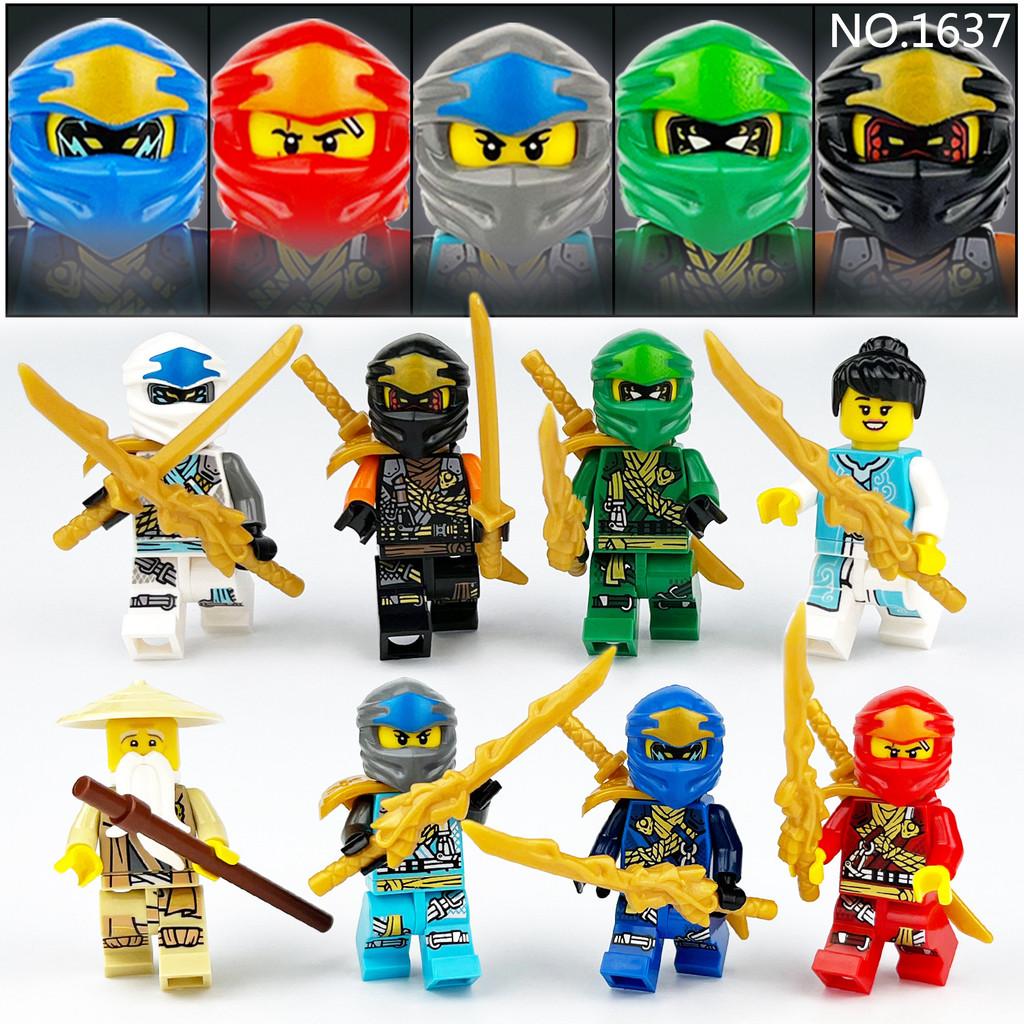 Building Ninja Block Toys With Small Particles Suitable For Daily Play Children
