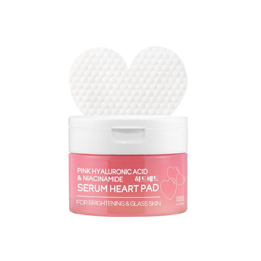 

TENZERO Pink Hyaluronic Acid Niacinamide Serum Heart Pad 150g 50 sheets