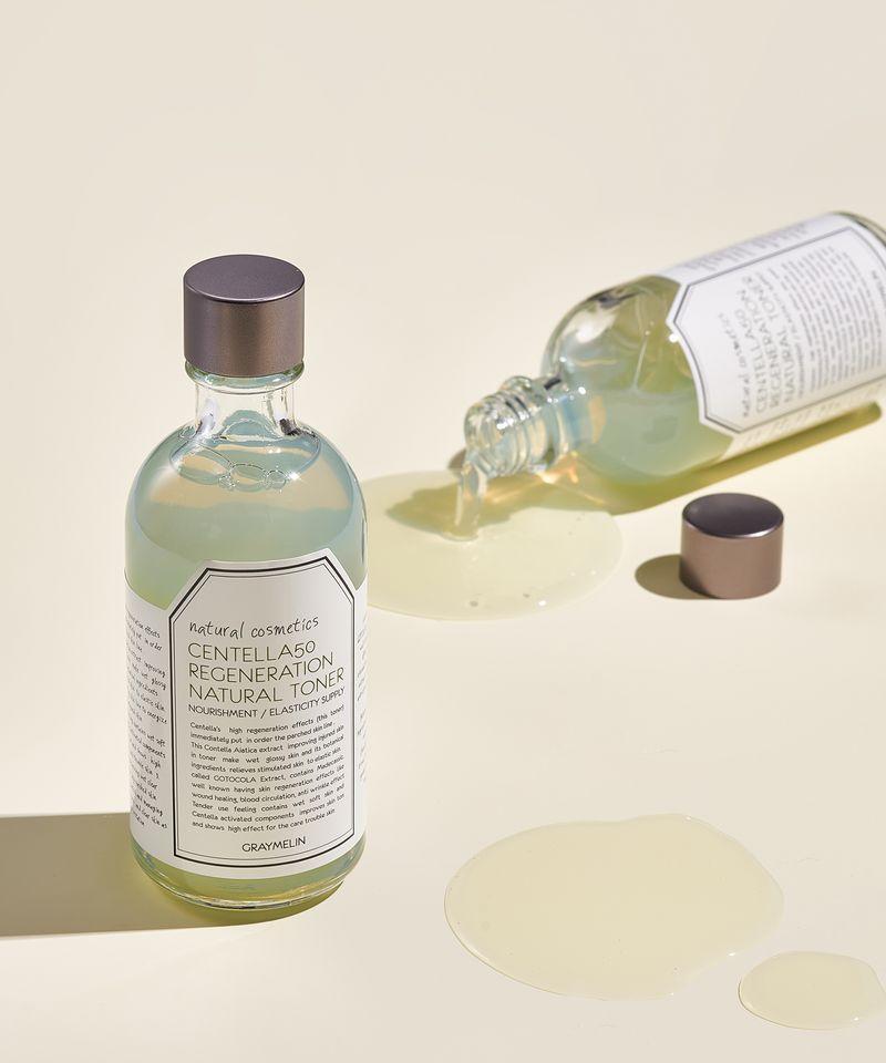 [Wrinkle Improvement Functional] Centella 50 Regeneration Natural Toner 130ml 2 Pieces