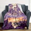 1pc The Lord of the Rings Two Towers Flannel Blanket Soft Warm Throw for Home, Office, Travel, All-Season Cozy Bedding GiftL1230