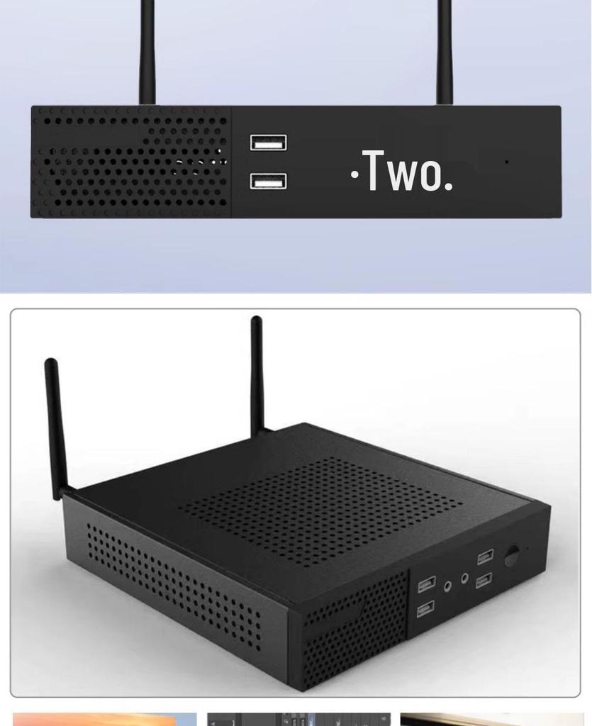 DMA Mini PC 12th Gen N100: Compact Micro Desktop for Business & Office