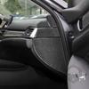 Real Carbon Fiber Car Accessories Dashboard Sides Decorative Cover Soft Sticker For Honda Accord 10th Gen 2018