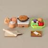 Dollhouse Mini Kitchenware Set: Miniature Food, Play Stove, Vegetables, Utensils, DIY Ornaments